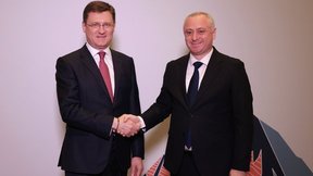 Александр Новак провёл рабочую встречу с Президентом Республики Абхазия Бадрой Гунбой