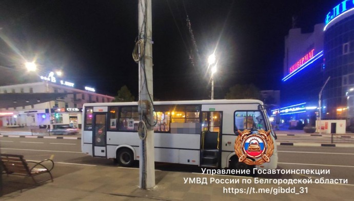 В Белгороде две пассажирки пазика упали и получили травмы