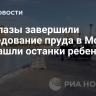 Водолазы завершили обследование пруда в Москве, где нашли останки ребенка