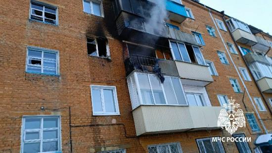 Жителя города Зима задержали за покушение на убийство после попытки сжечь квартиру сожительницы