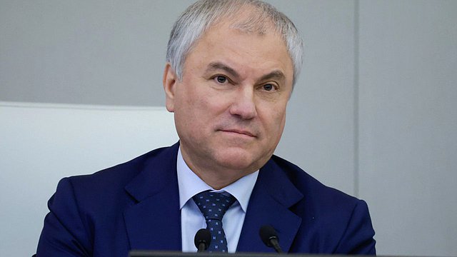 Вячеслав Володин проводит опрос о лимите банковских карт