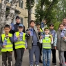 Юные инспекторы движения рассказали жителям Южно-Сахалинска о "дворовых ловушках"