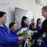 Вячеслав Гладков поздравил в Белгороде сотрудниц станции скорой помощи