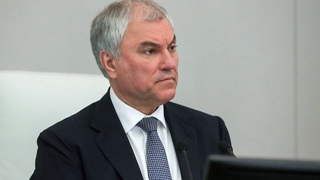 Вячеслав Володин: приезжая в округа, депутаты должны находить пути решения вопросов, которые волнуют людей