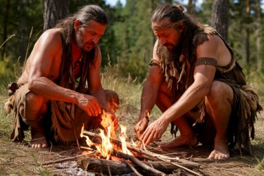 Исследование показало, что люди освоили огонь на 350 000 лет раньше, чем считалось