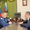 Вячеслав Гладков встретился с замруководителя Федерального казначейства Эли Исаевым