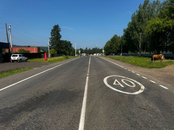 В Башкирии отремонтировали участки дороги Уфа — Иглино — Красная Горка