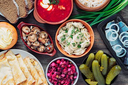 Русскую кухню вытеснили в родной экономике Русскую кухню вытеснили в родной экономике