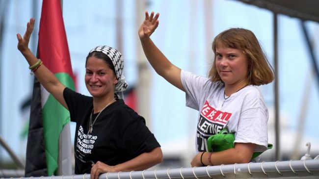 Израиль вышлет 70 участников флотилии Тунберг в Грецию Израиль вышлет 70 участников флотилии Тунберг в Грецию