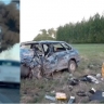 В Башкирии в страшной аварии погиб человек