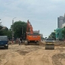 Олег Имамеев проверил ход ремонта городских магистралях