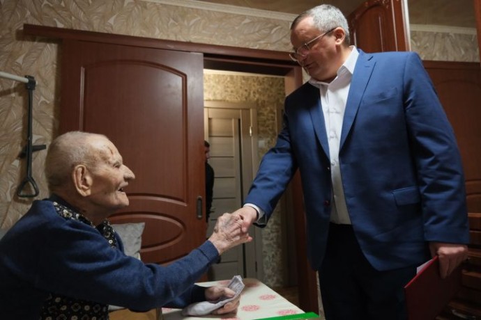 Астраханский ветеран Великой Отечественной отметил 101-й день рождения