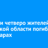 За сутки четверо жителей Иркутской области погибли на пожарах