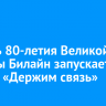 В честь 80-летия Великой Победы Билайн запускает проект «Держим связь»