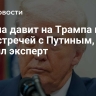 Европа давит на Трампа перед его встречей с Путиным, заявил эксперт
