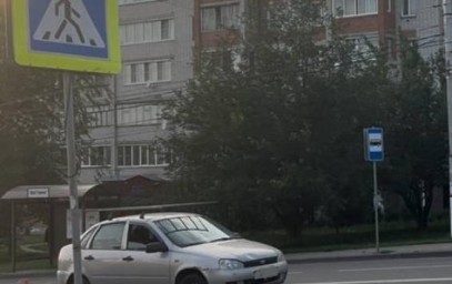 В Курске 10-летняя девочка пострадала в ДТП на улице Кавказской