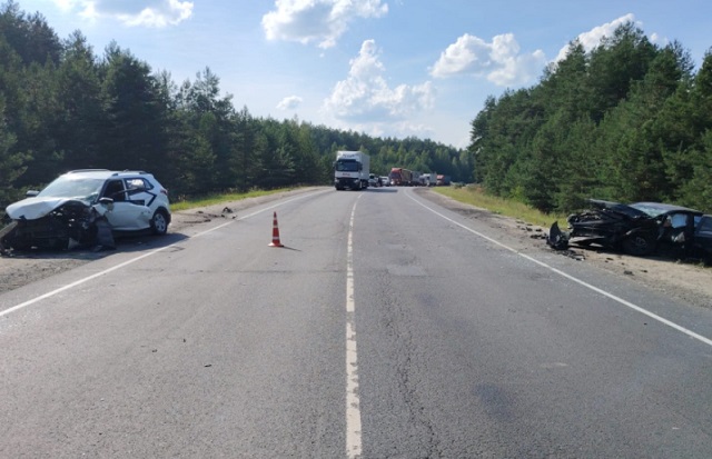 В Мордовии три человека пострадали в ДТП из-за обгона на запрещенном участке
