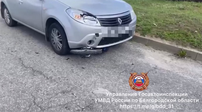 В Белгородском районе в ДТП пострадал 6-летний велосипедист
