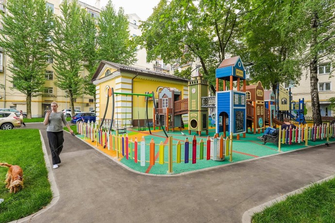 Завершены основные работы по благоустройству столичных дворов, запланированные на этот год