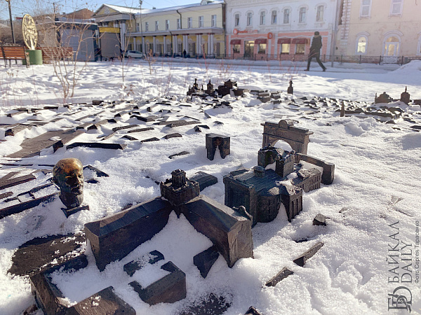 Местами по Бурятии сильные снегопады