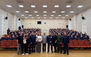 В Санкт-Петербургской академии СК России состоялось торжественное открытие передвижной художественной выставки «Уголь Донбасса. Лица Победы»