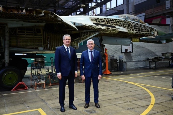 Радий Хабиров встретился с человеком-легендой