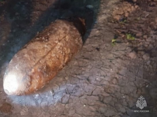 В Старооскольском округе нашли 100-килограммовую авиабомбу