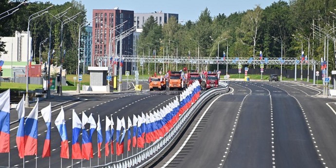 На трассе Солнцево — Бутово — Варшавское шоссе открыто более 18 км дорог
