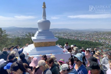 В Улан-Удэ верующие сделали подношение хозяевам местности – Сабдакам