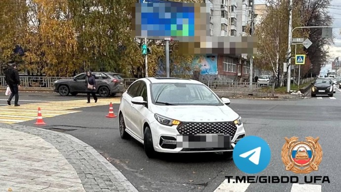 Водитель иномарки сбил подростка в центре Уфы Водитель иномарки сбил подростка в центре Уфы