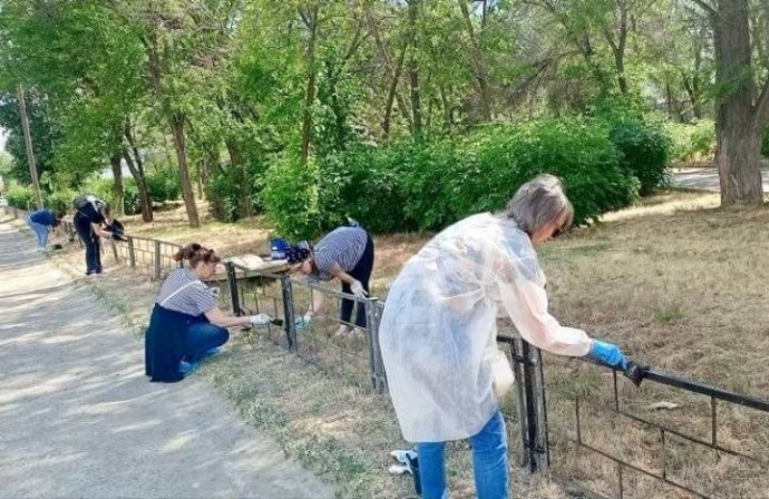 В Астрахани прошел очередной День чистоты