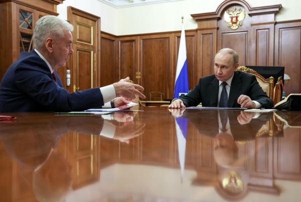 Сергей Собянин доложил Владимиру Путину о результатах развития Москвы