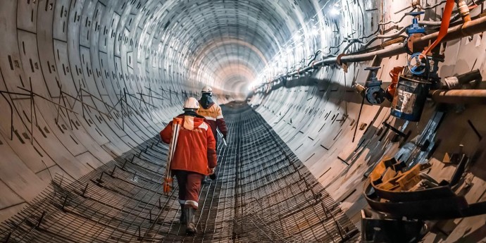 Станция «Достоевская» Кольцевой линии метро готова на 35% Станция «Достоевская» Кольцевой линии метро готова на 35%