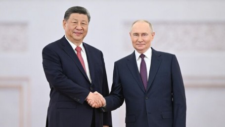 Путин и Си Цзиньпин отметили удовлетворение уровнем отношений России и КНР