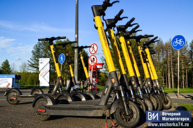 В Магнитогорске начнут штрафовать самокатчиков и компании?