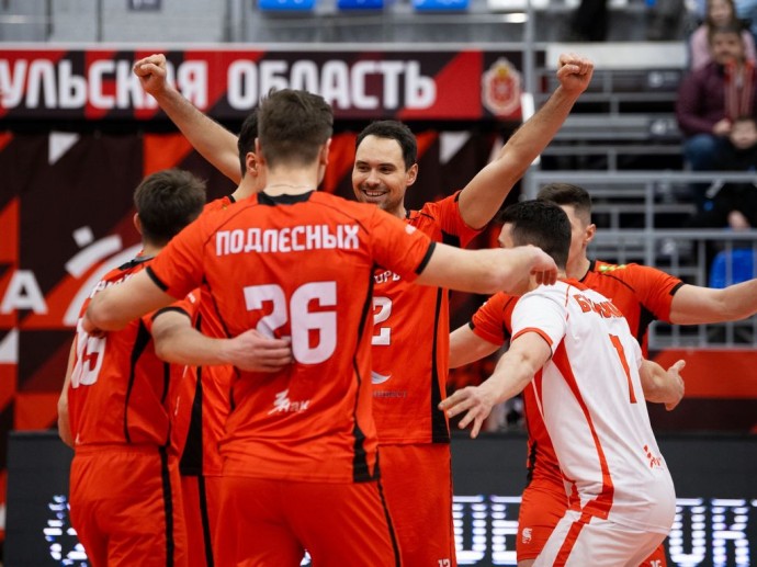 Волейболисты «Белогорья» завершили календарный год победой