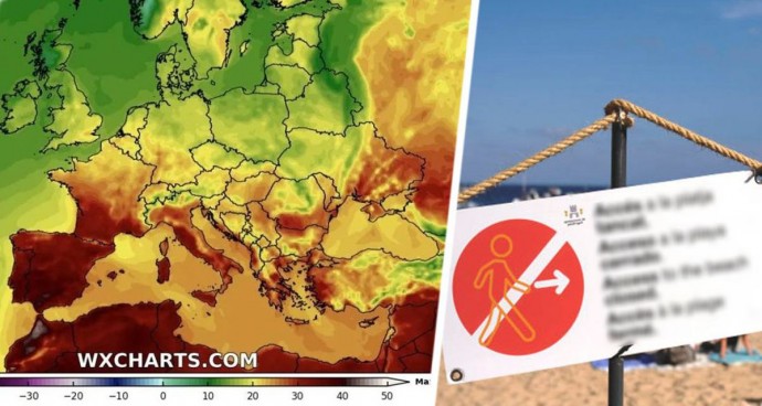 +44°C: на популярных курортах туристов предупредили о смертельной опасности, придётся сидеть в отелях