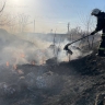 В Красноярском крае за сутки произошло более 30 возгораний мусора и травы