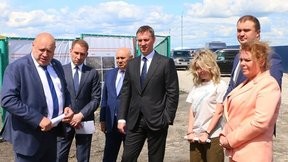 Дмитрий Патрушев посетил с рабочей поездкой Омскую область