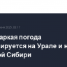 Супержаркая погода прогнозируется на Урале и на юге западной Сибири