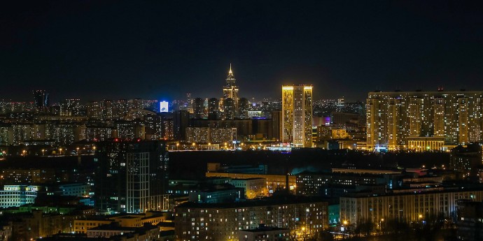 Собянин: десять летевших на Москву БПЛА сбито системой ПВО Минобороны