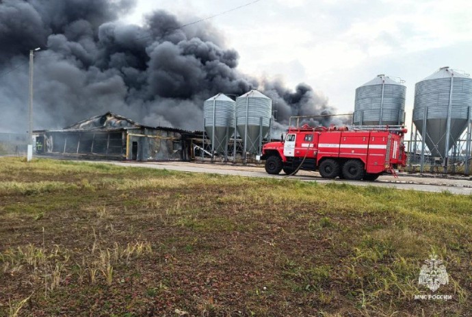 МЧС ликвидировало 6 пожаров в Тульской области: многоэтажка, цех и ДТП