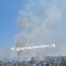 О пожаре на кладбище рассказывают астраханцы