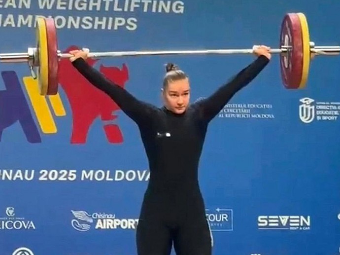 Старооскольская тяжелоатлетка вошла в пятёрку сильнейших на чемпионате Европы