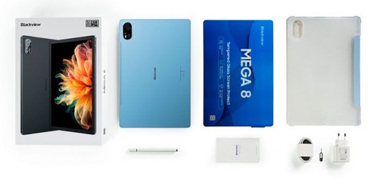 Планшет Blackview MEGA 8 выходит с 13-дюймовым экраном и интеграцией DeepSeek R1, ChatGPT-4o mini и Gemini AI 2.0