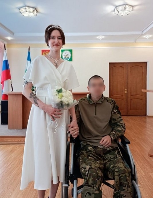В Башкирии участник СВО сыграл свадьбу