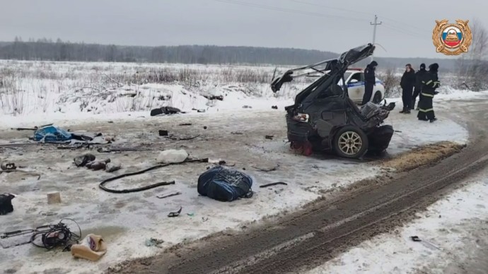 В Ярославской области в ДТП погиб человек, пятеро пострадали