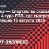 «Балтика» — «Спартак»: во сколько начало матча РПЛ, где смотреть трансляцию