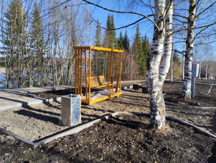 Строительство парка «Двуречье» в Кирово-Чепецке завершат до конца года