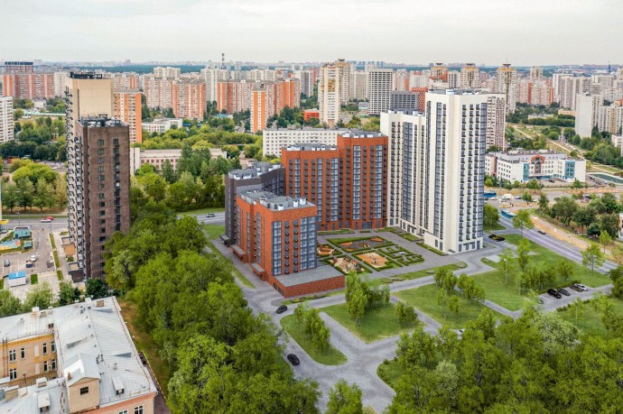 На Краснодонской улице построили жилой комплекс по программе реновации